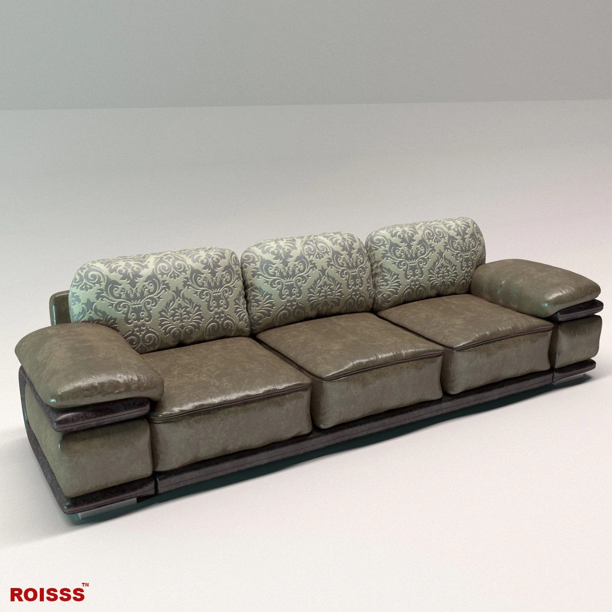 sofa richmond 1 roisss interior design 3d 3D Model .c4d .max .obj .3ds .fbx .stl .blend 