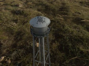 torre dell'acqua Modello 3D