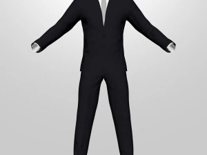 suit men 3D Model