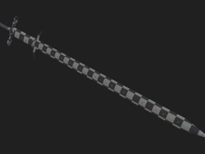 zweihander - two handed sword 3D Model