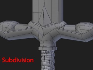 zweihander - two handed sword 3D Model