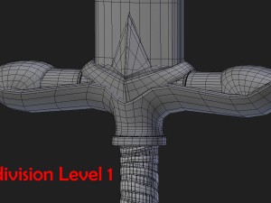 zweihander - two handed sword 3D Model