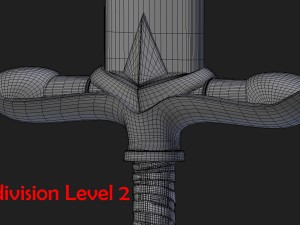 zweihander - two handed sword 3D Model