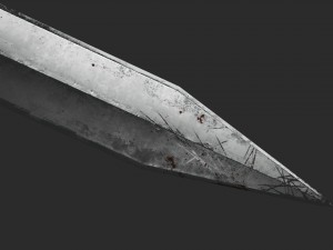 zweihander - two handed sword 3D Model