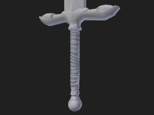 zweihander - two handed sword 3D Model