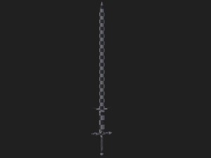 zweihander - two handed sword 3D Model