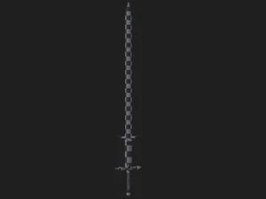 zweihander - two handed sword 3D Model