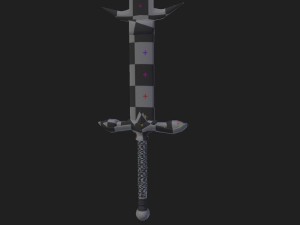 zweihander - two handed sword 3D Model