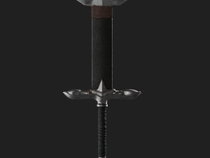zweihander - two handed sword 3D Model