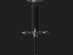 zweihander - two handed sword 3D Model