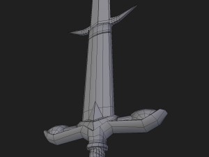 zweihander - two handed sword 3D Model