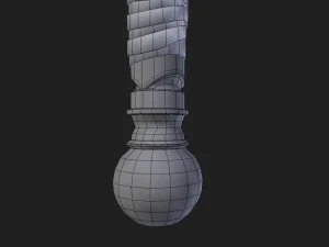 zweihander - two handed sword 3D Model