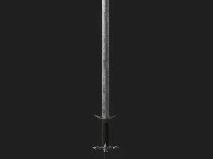 zweihander - two handed sword 3D Model