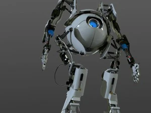atlas - portal 2 3D Model