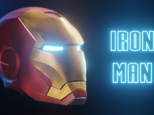 iron-man-helmet 3D Model