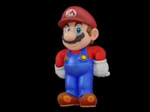mario bros 3D Model