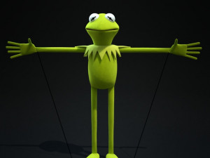 kermit the frog rig Model 3D