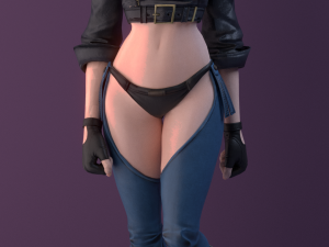 angel the king of fighters 3D Model