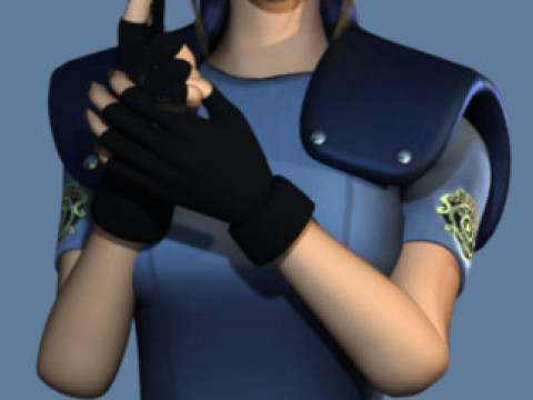 Jill Valentine Original Quality FULL PACK 3D Модель