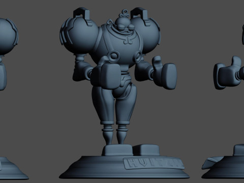 Huitzil for print 3Dプリントモデル