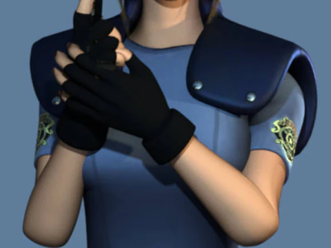 Jill Valentine 1996 Quality Original All Version 3D Model