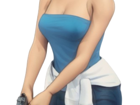 Jill Valentine 1999 resident evil 3 nemesis Quality Original All Version 3D Модель
