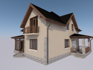 house klgd012 Model 3D