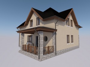 house klgd012 3D Модель