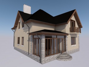 house klgd012 3D Модель