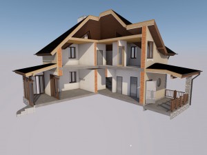 house klgd012 3D Модель