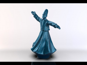 samazen sama mevlana Model Cetak 3D