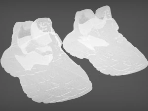 teen shoes 3D Print Model