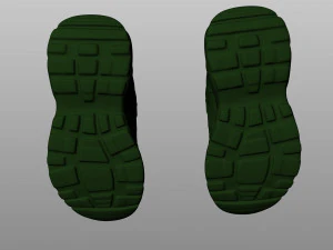 teen shoes 3D Print Model