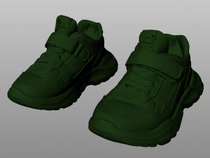 teen shoes 3D Print Model