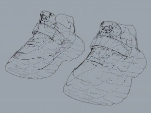 teen shoes 3D Print Model
