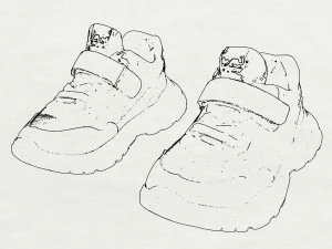 teen shoes 3D Print Model
