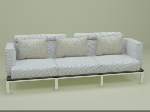 sofa001 3D मॉडल