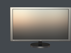 4k texture 3d model lcd monitor 3D Model