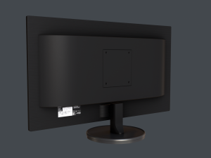 4k texture 3d model lcd monitor 3D Model