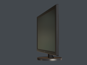 4k texture 3d model lcd monitor 3D Model