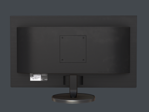 4k texture 3d model lcd monitor 3D Model