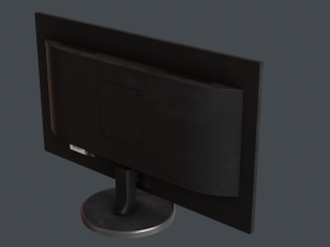 4k texture 3d model lcd monitor 3D Model