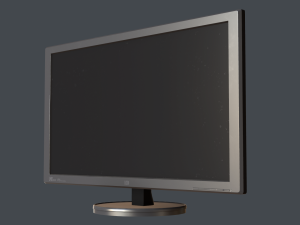 4k texture 3d model lcd monitor 3D Model