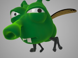 fly 3D 모델
