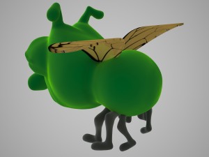 fly 3D 모델