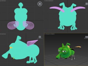 fly 3D 모델
