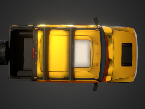 hummer h2 sut 3D 모델