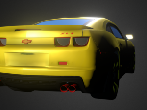 2012 chevrolet camaro zl1 3D 模型