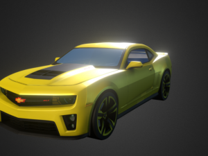 2012 chevrolet camaro zl1 3D 模型