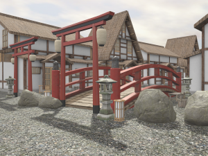 japanese architecture 3D Модель